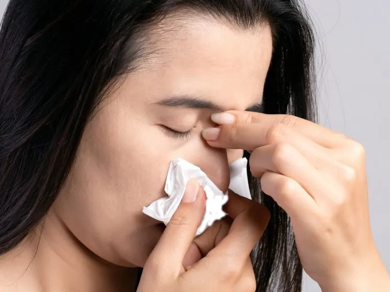 عطسه بعد از جراحی بینی